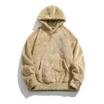Men's Fashion Retro Winter Couple Casual Fleece Hoodie Sweatshirt top