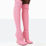 Thigh High Boots Women Over The Knee Long Boots Fashion Shoes - EX-STOCK Canada