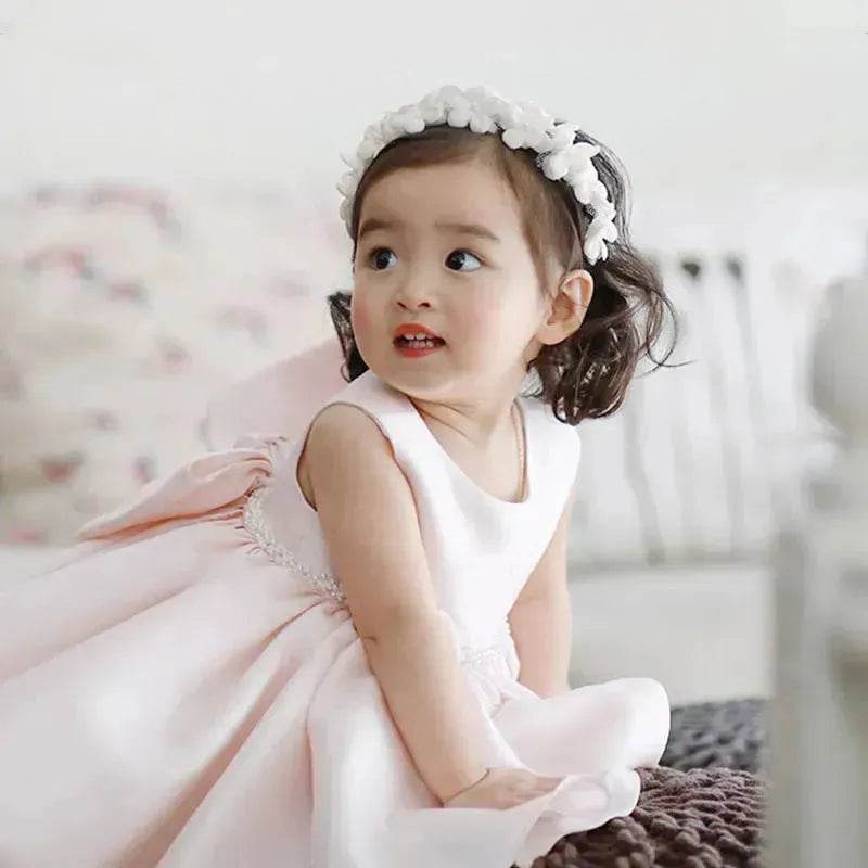 Little Bridesmaid Flower Girl Dress Princess ball dress for baby girl - EX-STOCK Canada
