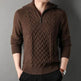 Men's Winter Fashion Half Zip Slim fit Knitted Woolen Pullover Sweater - EX-STOCK Canada