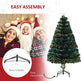 4ft Prelit Artificial Optical Xmas Tree Spruce Hinged Full Tree EX-STOCK Canada 