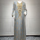 Muslim Saudi Dubai Evening Gown Embroidered Robe - EX-STOCK Canada
