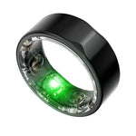 Smart Ring – Blood Sugar Testing, Sleep & Health Monitoring | Obsidian Black
