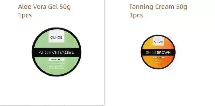 Intensive Tanning Luxe Gel Body Tanning Cream After Sun Repair Combination Aloe Vera Gel Wheat Complexion Beach Bronzer Summer Gadgets - EX-STOCK CANADA