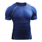 Quick Drying Men Short Sleeve Exercise Running Workout T-shirt Top - EX-STOCK Canada