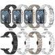Replaceable Metal Watch Strap Suitable for Apple Smartwatch - EX-STOCK Canada