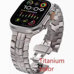 Replaceable Stainless Steel Chain Watch Strap Suitable For Apple IWatch - EX-STOCK Canada