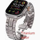 Replaceable Stainless Steel Chain Watch Strap Suitable For Apple IWatch - EX-STOCK Canada