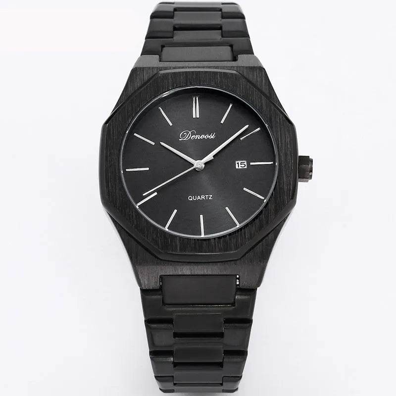 Fashion Stainless Steel Strap Men's Quartz Watch - EX-STOCK Canada