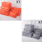 6 PCS Travel Storage Bag Set for Clothes Tidy Organizer EX-STOCK Canada 