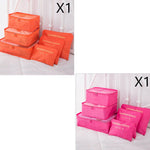 6 PCS Travel Storage Bag Set for Clothes Tidy Organizer EX-STOCK Canada 