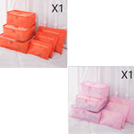 6 PCS Travel Storage Bag Set for Clothes Tidy Organizer EX-STOCK Canada 