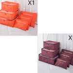6 PCS Travel Storage Bag Set for Clothes Tidy Organizer EX-STOCK Canada 