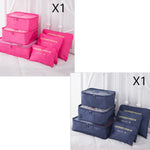 6 PCS Travel Storage Bag Set for Clothes Tidy Organizer EX-STOCK Canada 