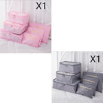 6 PCS Travel Storage Bag Set for Clothes Tidy Organizer EX-STOCK Canada 