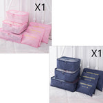 6 PCS Travel Storage Bag Set for Clothes Tidy Organizer EX-STOCK Canada 