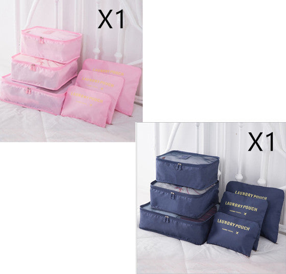 6 PCS Travel Storage Bag Set for Clothes Tidy Organizer EX-STOCK Canada 