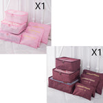 6 PCS Travel Storage Bag Set for Clothes Tidy Organizer EX-STOCK Canada 