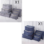 6 PCS Travel Storage Bag Set for Clothes Tidy Organizer EX-STOCK Canada 