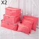6 PCS Travel Storage Bag Set for Clothes Tidy Organizer EX-STOCK Canada 