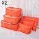 6 PCS Travel Storage Bag Set for Clothes Tidy Organizer EX-STOCK Canada 