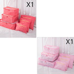 6 PCS Travel Storage Bag Set for Clothes Tidy Organizer EX-STOCK Canada 