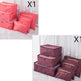 6 PCS Travel Storage Bag Set for Clothes Tidy Organizer EX-STOCK Canada 