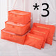 6 PCS Travel Storage Bag Set for Clothes Tidy Organizer EX-STOCK Canada 