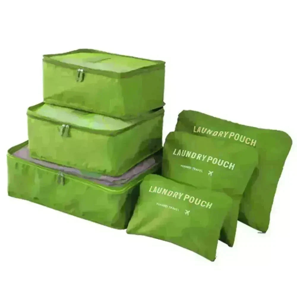 6 Pcs Travel Storage Bag Set For Clothes - EX-STOCK CANADA