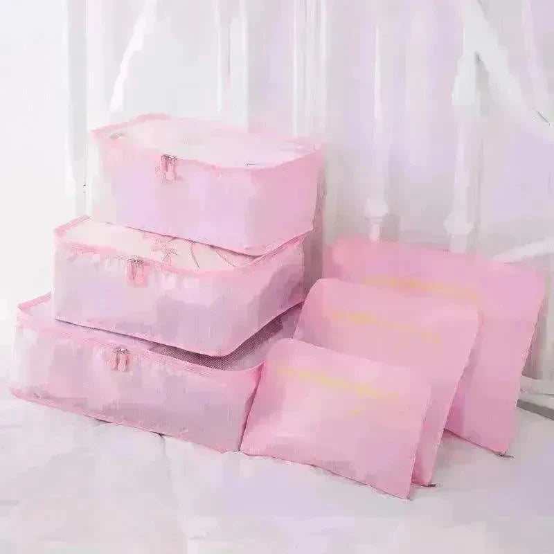 6 Pcs Travel Storage Bag Set For Clothes - EX-STOCK CANADA