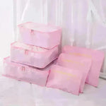 6 Pcs Travel Storage Bag Set For Clothes - EX-STOCK CANADA