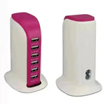 6 Port USB Sailboat Power Strip Charger - EX-STOCK CANADA