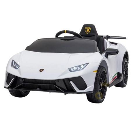 2026 12V Lamborghini Huracan DELUXE Kids Electric Ride On Car with Remote Control 