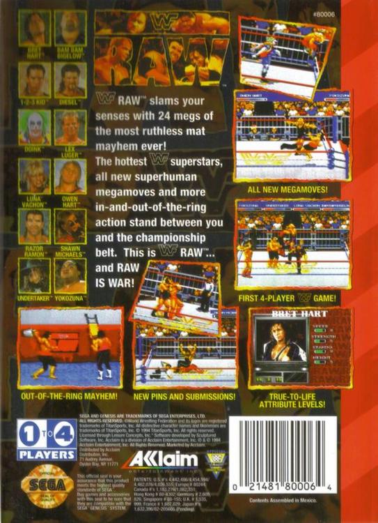 WWF RAW (مستعمل) 