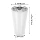 600ml 20oz Customized Car Mug Stainless Steel Tumbler Gift DIY Beer Mug - EX-STOCK Canada