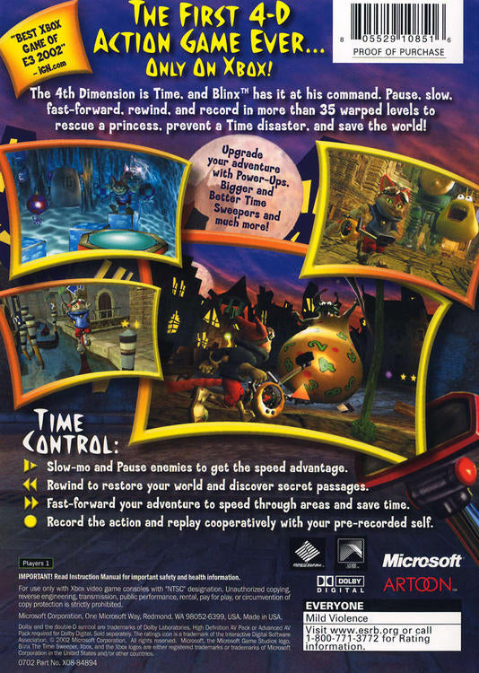 Blinx: The Time Sweeper [Platinum Hits] 