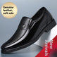Men's Cowhide Leather Business Casual Shoes – Soft Sole Comfort | Canada & USA