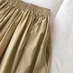 Solid Color Women Workwear Pleated Midi Skirt - EX-STOCK Canada