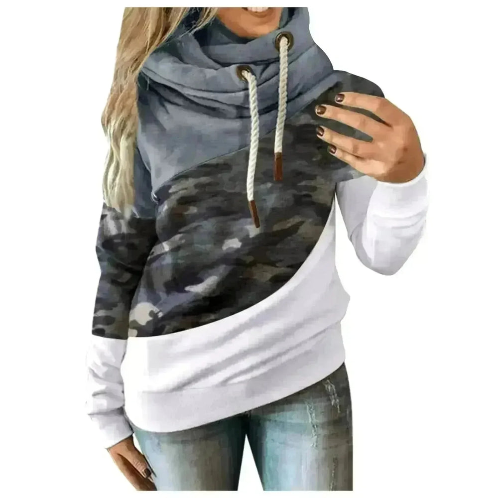 Casual Fashion Women Camouflage Winter hoodie Sweatshirt Pullover Top - EX-STOCK CANADA