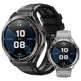 Blood Oxygen & Pressure Compass Fitness Tracker Smart Watch – Outdoor Sport Health Monitor