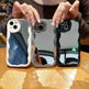 Cream Pattern Mirror Phone Case Drop-resistant Transparent Case - EX-STOCK CANADA