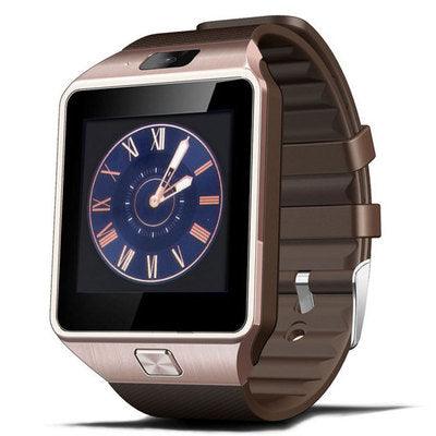 Montre intelligente DZ09 avec emplacement pour carte SIM, caméra et Bluetooth