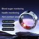 Smart Ring – Blood Sugar Testing, Sleep & Health Monitoring | Obsidian Black, Space Silver, Rose Gold