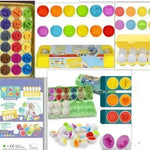 Baby Learning Educational Toy Smart Egg Toy Games Shape Matching Sorters Toys Montessori Eggs Toys For Kids Children - EX-STOCK CANADA