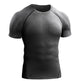 Quick Drying Men Short Sleeve Exercise Running Workout T-shirt Top - EX-STOCK Canada