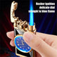 New Lighter With Electric Watch Rocker Arm Automatic Ignition Straight Blue Flame Lighter Creative Real Dial Inflatable Windproof Cigar Lighter Men's Watch Gift - EX-STOCK Canada
