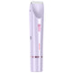 Purple and pink electronic device on a white background