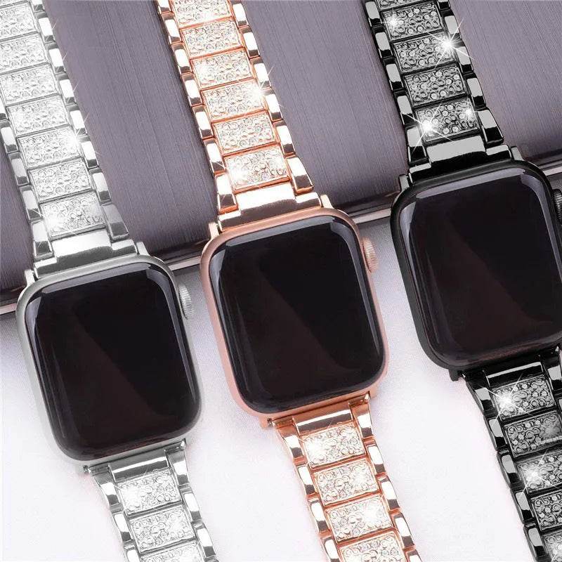 Female Jewelry Chain Watch Strap Bracelet Wrist band suitable for Apple Watch - EX-STOCK Canada