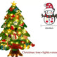 Children's DIY felt Christmas tree with lights - EX-STOCK CANADA