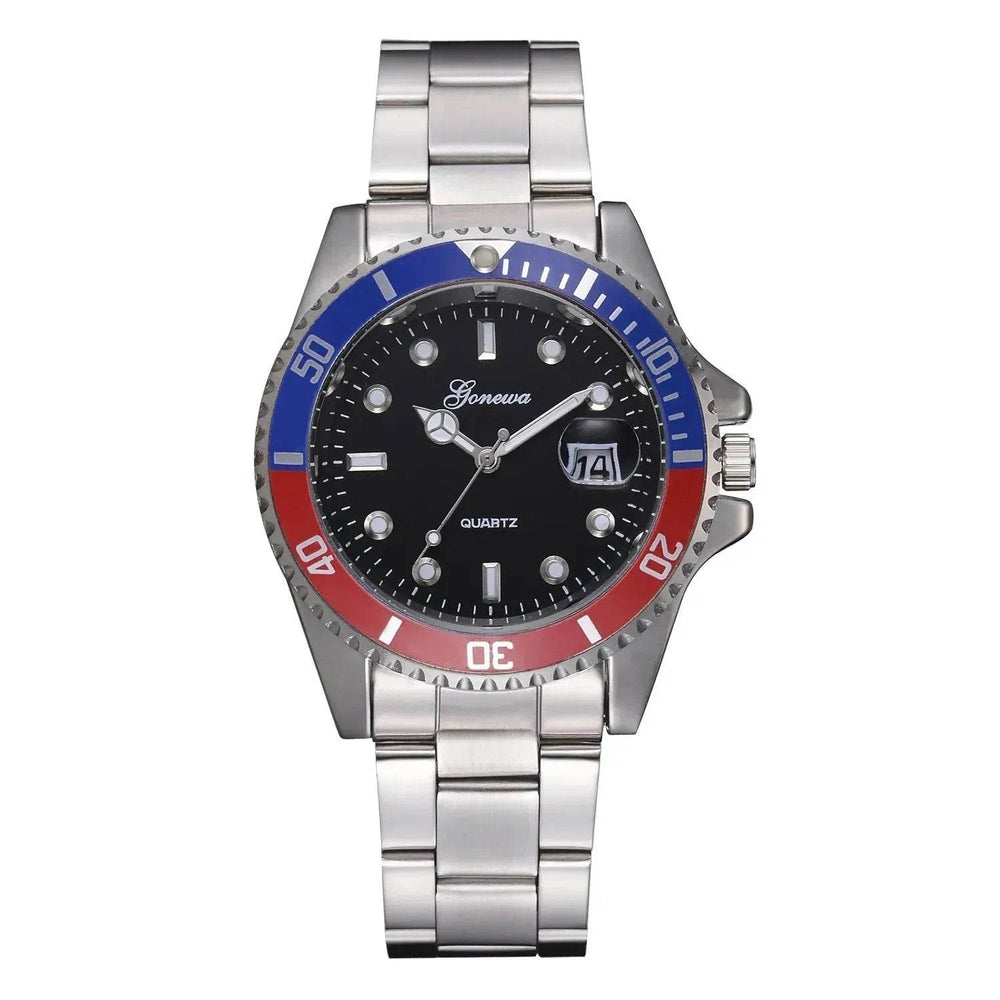 Calendar exquisite quartz watch - EX-STOCK Canada